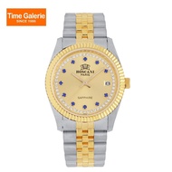 ROSCANI ROSW489728 Gold Dial Stainless Steel Strap Analog Women Watch