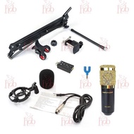 Bm800 Microphone & Karaoke Mic Stand Bracket & Phone Stand Holder