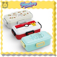 [Skater] Totoro · Howl’s Moving Castle · Pikachu Monster Ball Dome-Shaped 4-Side Lock Lunch Box 530m