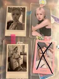 Blackpink Rosé正版小卡