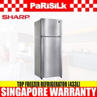 Sharp SJ-U43P-SL Top Freezer Refrigerator (433L)