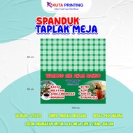 Aesthetic Folding Table Banner 120X60X60CM