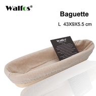 WALFOS SHOP ตะกร้าหวาย ตะกร้าขนมปังฝรั่งเศส ตะกร้าสาน