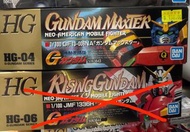 Hg gundam maxter & rising gundam 