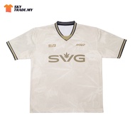 White Short Sleeve T-shirt Svg Jersey SVG X STONED JERSEY 2023 Away Men Women Short Sleeve T-shirt 5XL Plus