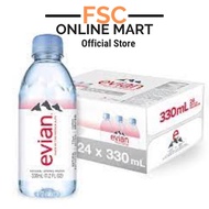 [FSC] Evian Mineral Water 330ml x 24botol (Prestige)