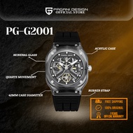 Pagani Gear Jam Tangan Lelaki Men's Rubber Quartz Watch PG-G2001