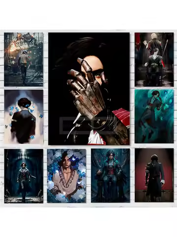 2023s Pop Action Adventure Video Game Lies Of P Pinocchio Poster and Prints Canvas Painting Wall Art