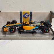 SOLIDO 1/18 Mclaren MCL36 2022 F1 Mclaren Formula Car Model Alloy Free Shipping SF Land Transport M2