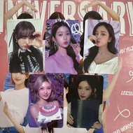 IVE photocard official Wonyoung Yujin Gaeul LIZ Rei Leeseo photocard
