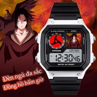 Electronic Sports Watch, Uchiha Itachi, Fashionable, Waterproof, Suitable for Boys And Girls