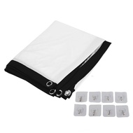 100 Projector Screen 84-100inch 16:9 HD Projector Screen 3D Film Portable Screen Curtains HD Project