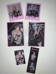 Blackpink Rosé親筆簽名官方小卡 $180@2