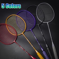 【Louisheart】 1 Pcs Badminton Racket Adult Full Carbon Single Racket Training Wind Breaker Frame 4U Super Light Badminton Racket Hot