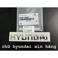 LOGO CHỮ HYUNDAI XỊN CHÍNH HÃNG và CAO CẤP 86321-2H000