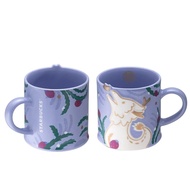 Taiwan Starbucks Cup 2024 Zodiac Dragon New Year Gift Golden Dragon Spring Ceramic Desktop Mug