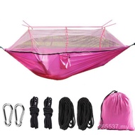 Air Hammock with Mosquito Net Tent Camping 9ZOT