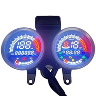 For Suzuki Intruder125 GN125 LED Digital Speedometer Odometer Gauge GN 125 Digital Meter Assembly