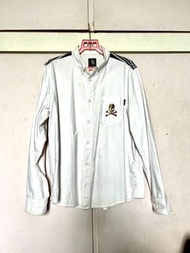 Mastermind Japan X Carhartt White long sleeve shirt 長袖恤衫