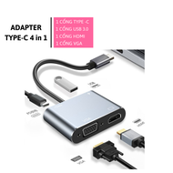 Bộ chuyển đổi hub 12 trong 1 USB type C to USB3.0 / HDMI / PD / RJ45 / SD / TF card / VGA / Audio 3.