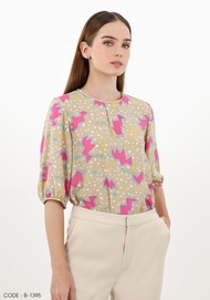 VERONIQA Blouse VE-B1395 ชีฟอง โดบี้ แขนยาว IGPU25-8
