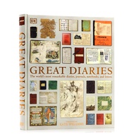 Original English book DK encyclopedia great diary great diaries world famous notes and letters human