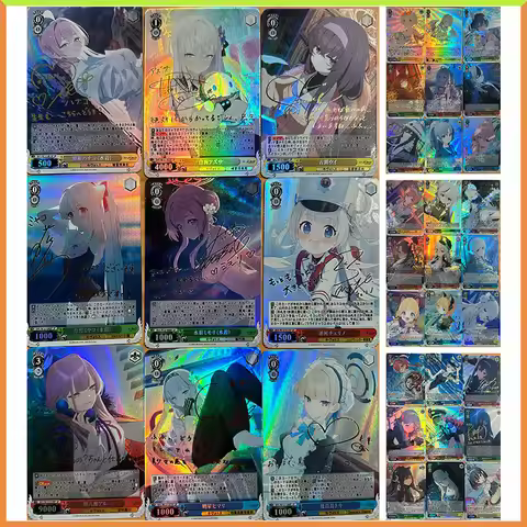 Anime Weiss Schwarz DIY ACG Tabletop Games Battle Flash Cards Misono Mika Toys for boys Collectible 