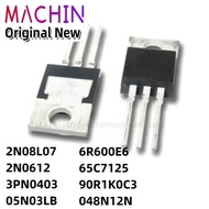 5pcs IPP2N08L07 IPP2N0612 IPP3PN0403 IPP05N03LB IPP6R600E6 IPP65C7125 IPP90R1K0C3 IPP048N12N TO-220 