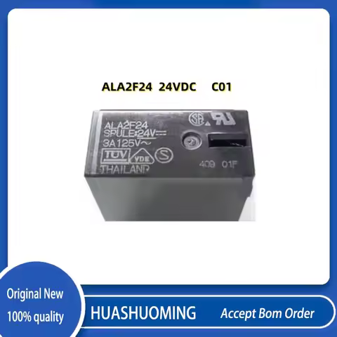 NEW 5PCS/LoT ALA2F24 24VDC ALA2F24-24V ALA2F24 C01 6PIN C01 3A