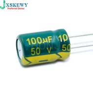 20PCS 50V100uf 8x12mm Aluminum Electrolytic Capacitor 100uf50v 50v100mf 100mf50v 50v100MFD 100MFD50V