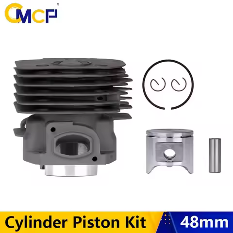 CMCP 48mm Cylinder and Piston Kit Replcae OEM 503691073 503691072 for Husqvarna 365 for Jonsered 206