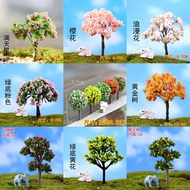 [Micro-landscape] Micro-landscape Landscaping, Artificial Tree, Coconut Tree, Cherry Tree, Christmas Tree, Resin Decoration, Ecological Bottle Decoration, Sho