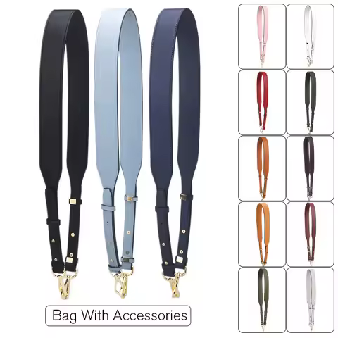 109cm-117cm adjustable Luxury Real Leather Shoulder Crossbody Bag Handbag Strap Replacement Bag Acce
