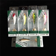 TSURINOYA 5pcs Spinner VIB Fishing Lure Set SPIN MT 12g Sinking Water Ice Jigging Metal Spoon Vibrat