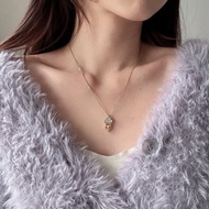 中古正品 Givenchy 紀梵希 赫本風 水鑽項鍊 鍍金 古董飾品禮物