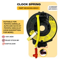 Airbag Spiral Cable Clock Spring 84306-0D021 for 2003-2007 Toyota Corolla Altis ZZE122 Clock Spring