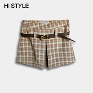HI STYLE - Women Short Pants - Brown - FVF510548 / Seluar Pendek Perempuan - Coklat
