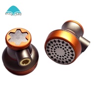 Hi-Fi Dual Dynamic Driver Only 14.2mm HIFI Earbuds Flat Head Earbuds IEM Headphone