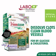 ★ [3 Boxes] LABO VesseCLEAR CX Nattokinase ★ Clear Blood Vessels l For Circulation and Cholesterol