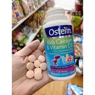 GENUINE PRODUCT] Calcium & Vitamin D3 chewable tablets for children - Ostelin Kids Calcium & Vitamin
