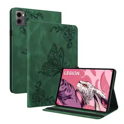 For Lenovo Legion Y700 2023 TB-320FU Butterfly Pattern Leather Tablet Case For Lenovo Legion Y700 8.
