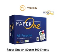 Paper One 80gsm 500 Sheets A4 Paper