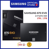 Samsung 870 EVO/QVO 1TB 2TB SSD 2.5-Inch SATAIII 6GB/s V-NAND Internal SSD with
