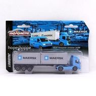 Majorette Logistic Volvo Transporter Container 2x20ft Maersk Original Diecast Truck