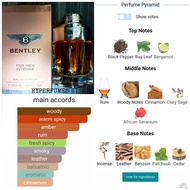 Bentley for Men Intense EDP Decant 💯 Original Perfume