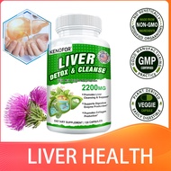 Silymarin Supplement with Dandelion, Ginger Root and More Liver Purifying Detoxification and Repair Formula, 120 Capsules