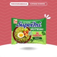 Mie Instan Supermi Nutrimi Rasa Mi Goreng Mi Instan Goreng Hijau 80 g