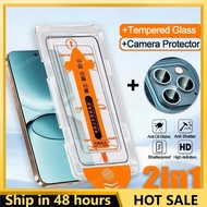 2 in 1 Redmi Note 14 Tempered Glass For Xiaomi Redmi Note 14 Pro Plus 13 12 11 Pro Plus 12T 11T 11E 