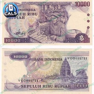 Uang Kuno 10000 Rupiah 1979 Gamelan aUNC/UNC GRESS 