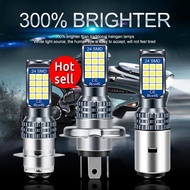 Motorcycle Headlight 30W 6600LM H6M LED P15D H4 BA20D Bulb Hi/Low Beam Lights Moto Scooter Motorbike